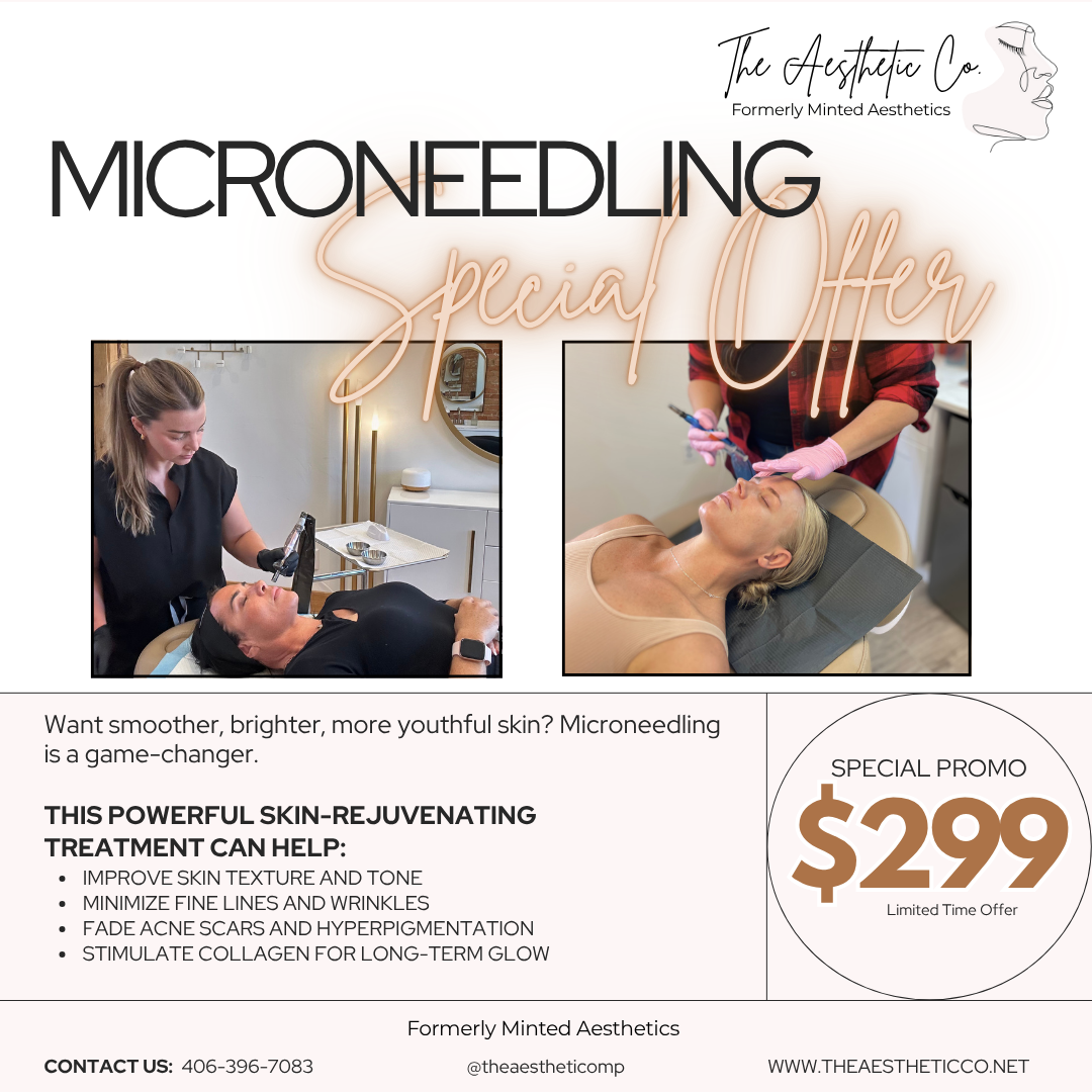 The Aesthetic Co. Facebook ad from Jul 2, 2025