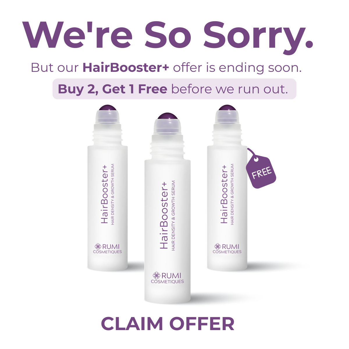 Rumi Cosmetiques Facebook ad