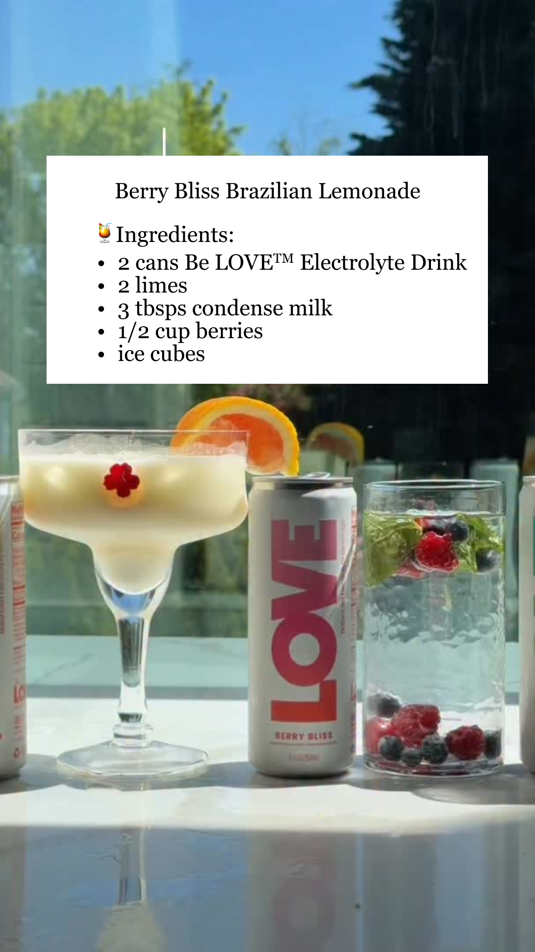 Drink Love Facebook ad