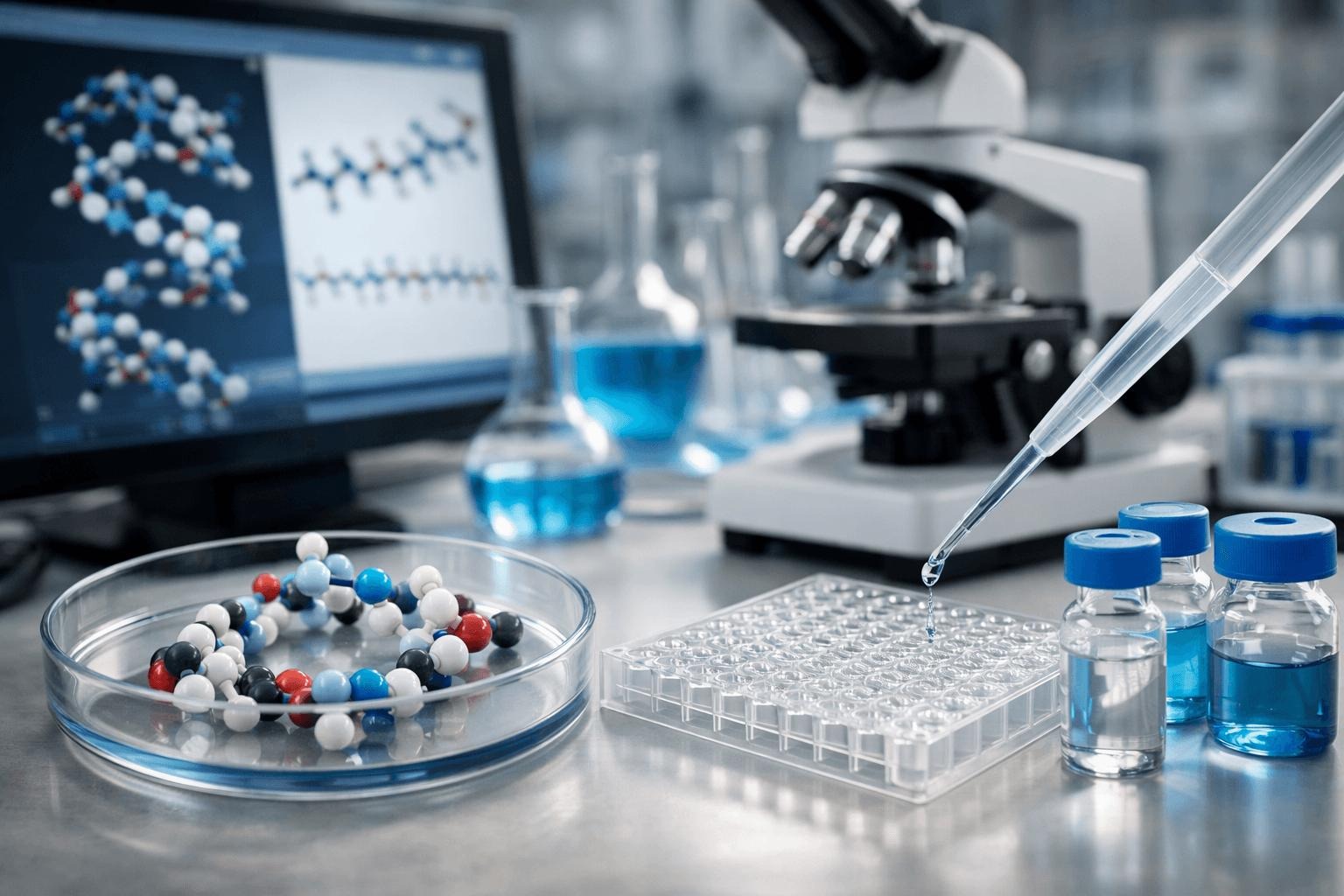 Peptide Research Hub Facebook ad: Chat With Us & Get Product Info
