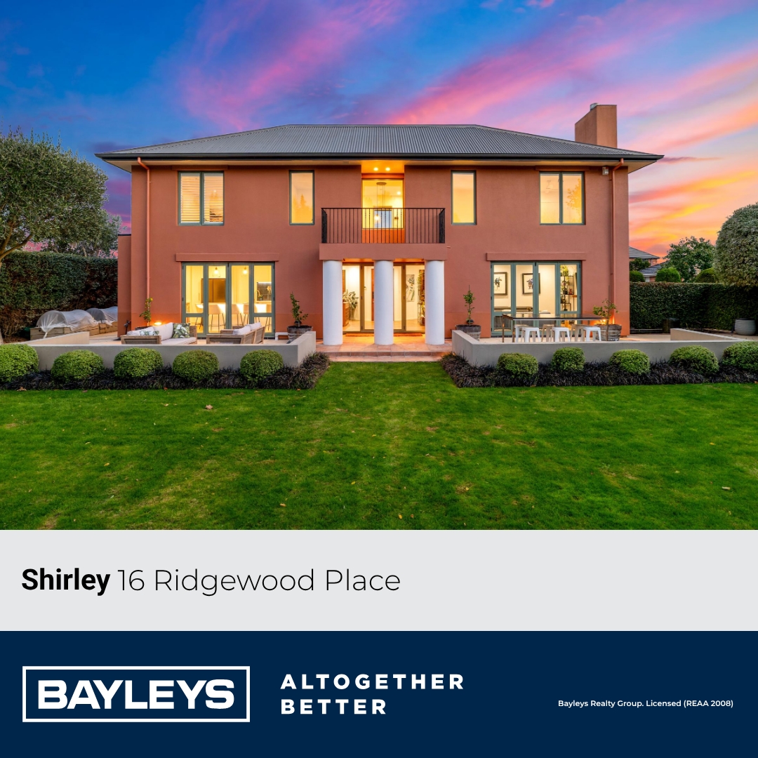 Bayleys Canterbury Facebook ad: 16 Ridgewood Place, Shirley