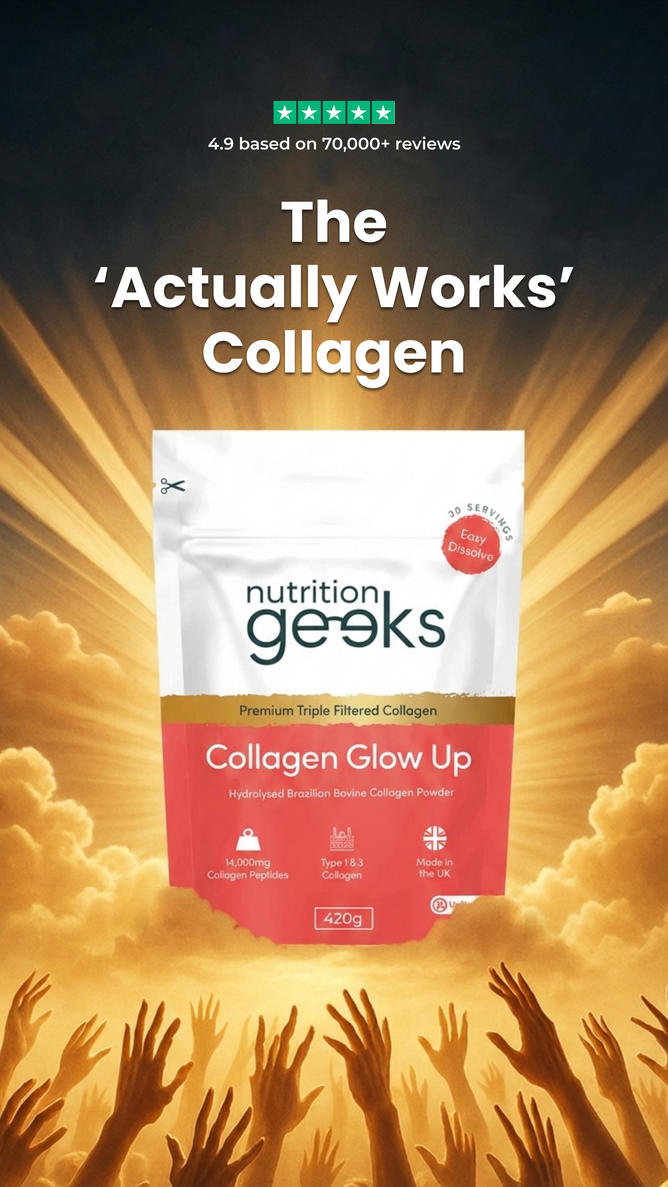 Nutrition Geeks Facebook ad