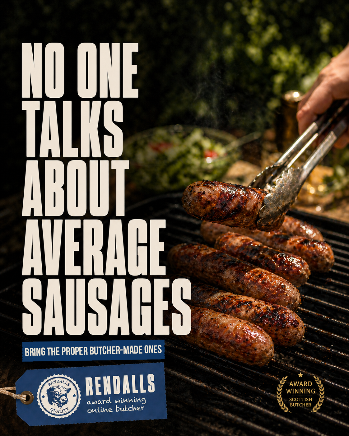 Rendalls Online Butchers Facebook ad
