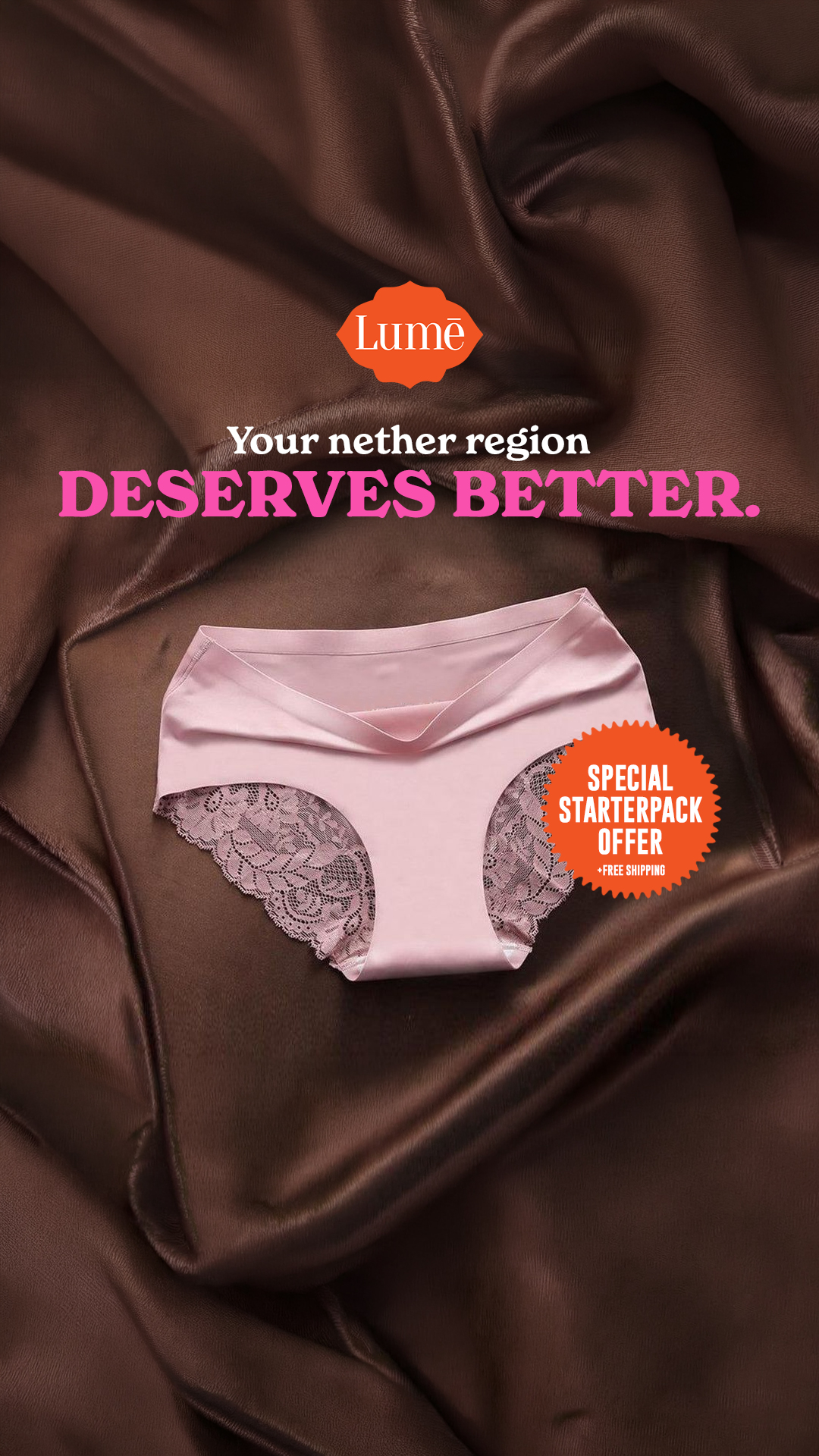 Lume Deodorant Facebook ad