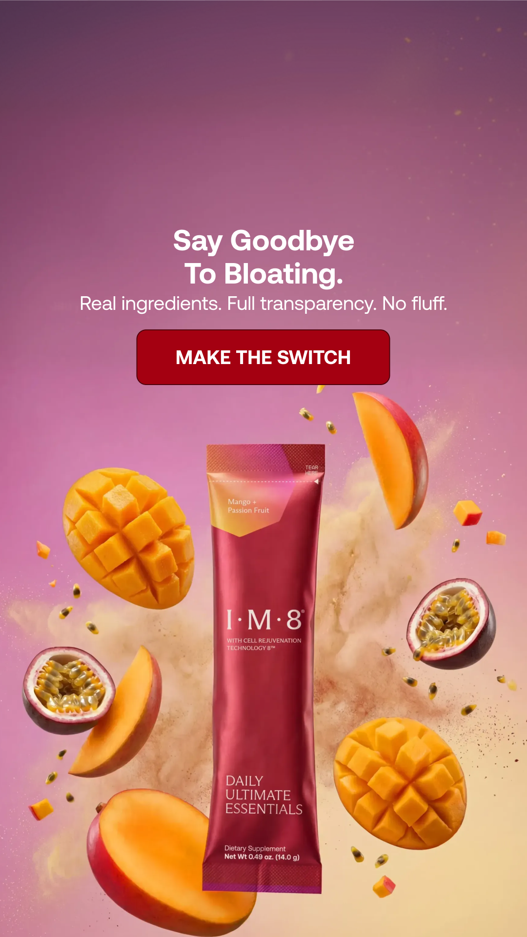 IM8 Health Facebook ad