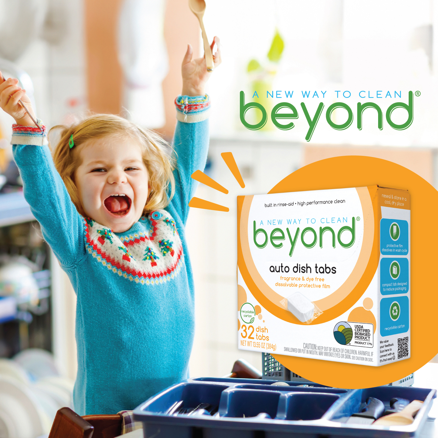 Beyond: A New Way To Clean Facebook ad: Hypoallergenic