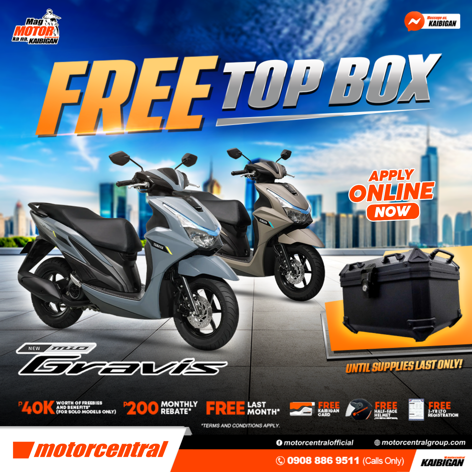 Motorcentral Sales Corp. Facebook ad