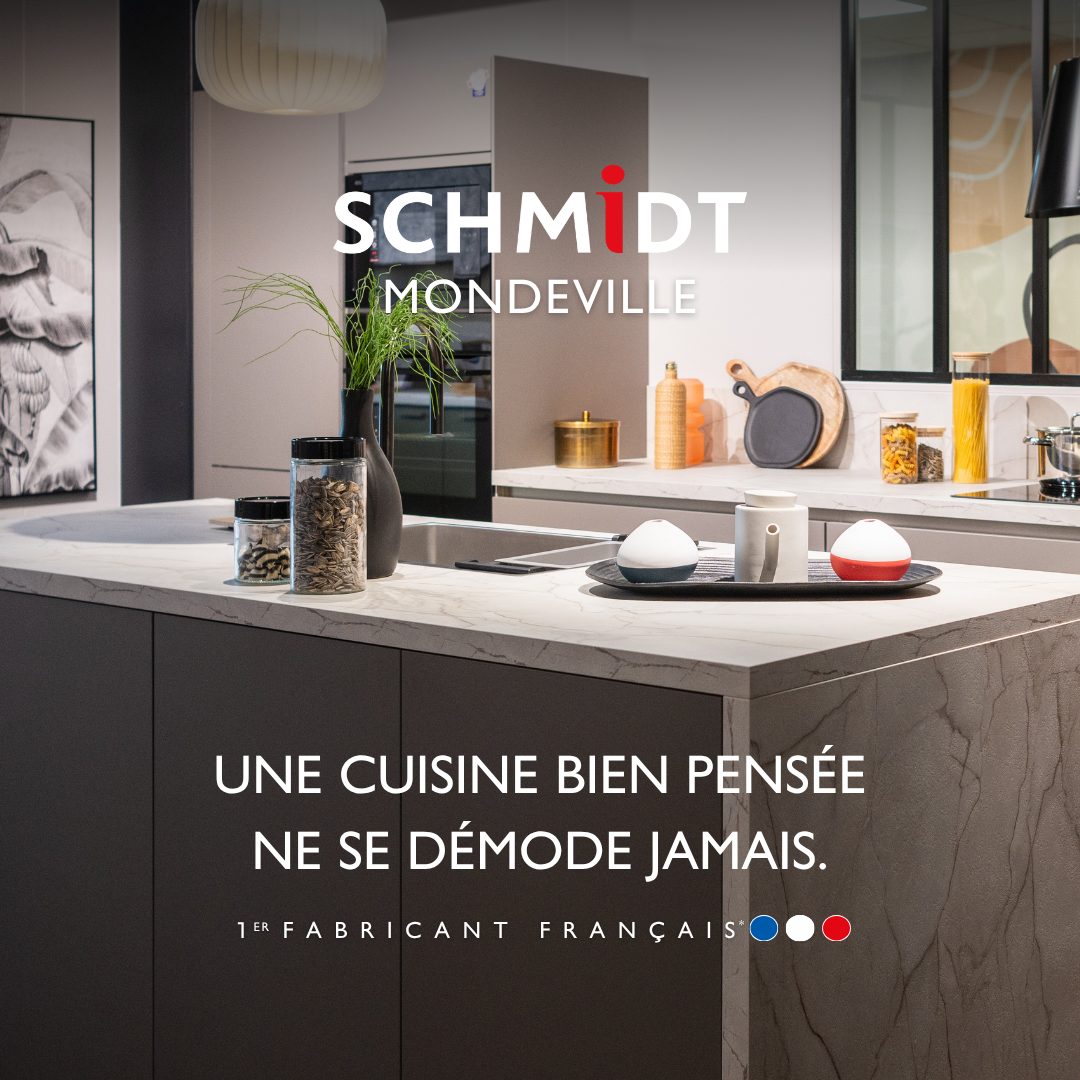 Schmidt Facebook ad: Parce qu’une cuisine bien pensée ne se démode jamais…