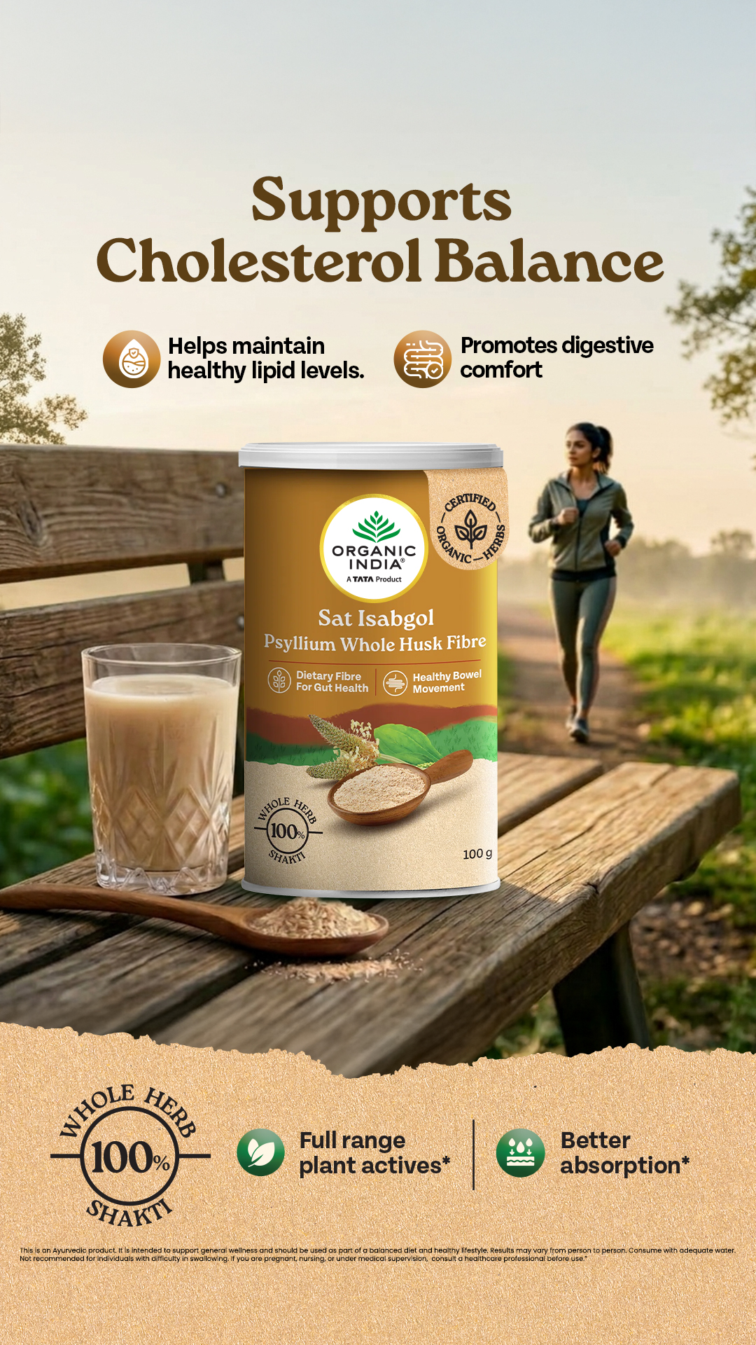 Organic India Facebook ad
