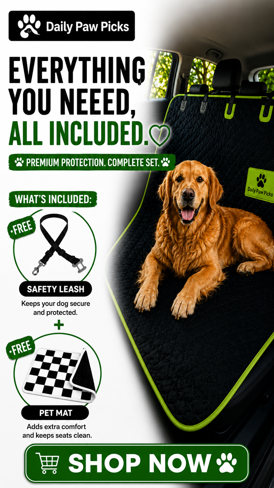 Daily Paw Picks Facebook ad