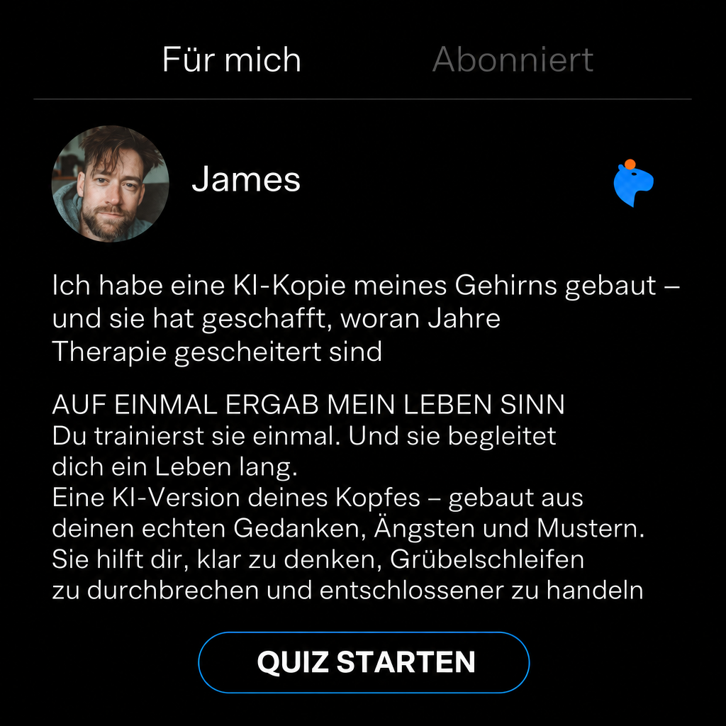 Copymind: AI twin for therapy Facebook ad