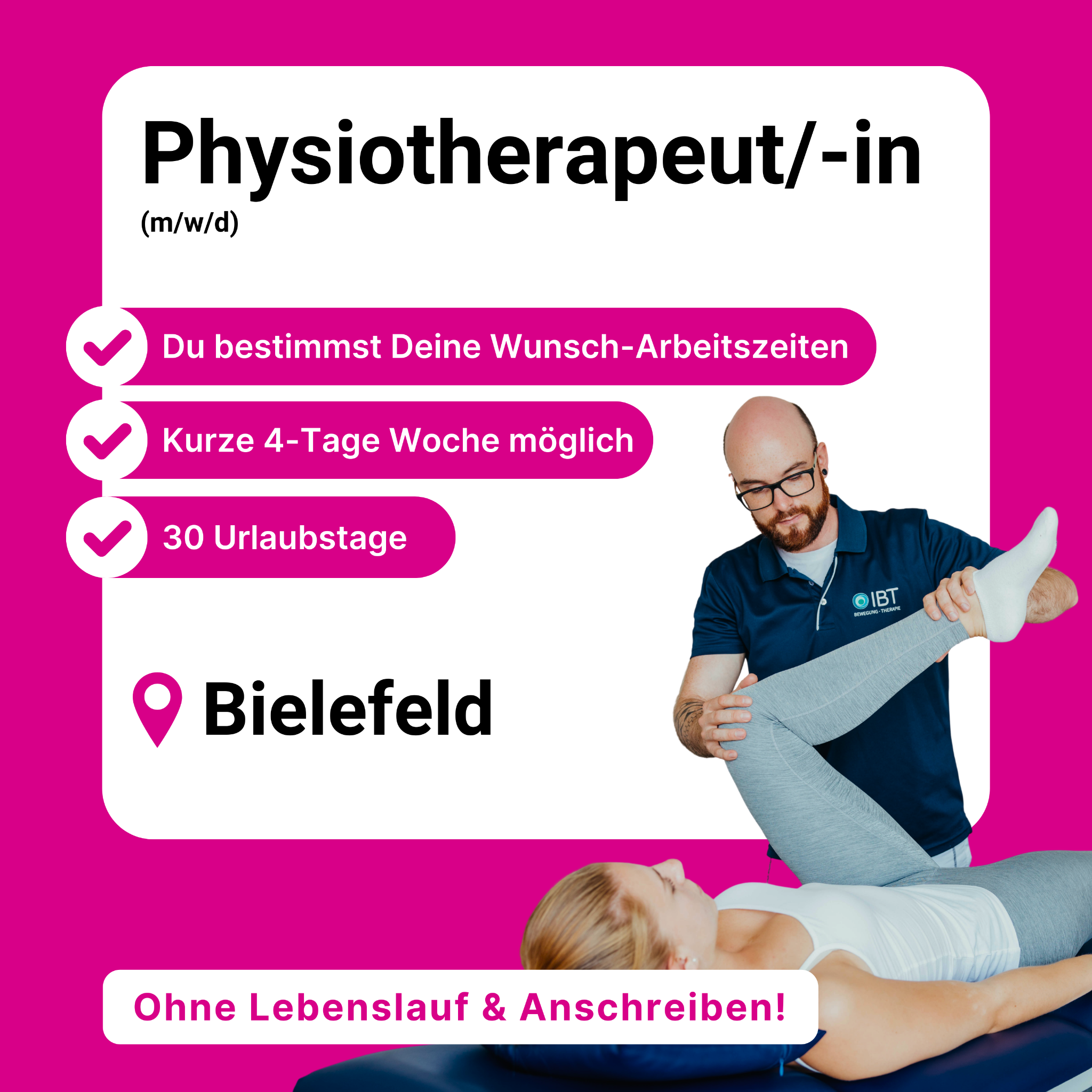 Candidate Flow Physio Jobs Facebook ad