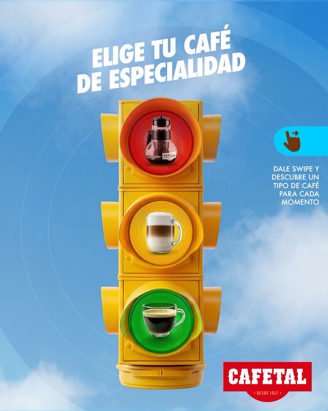 Cafetal Peru Facebook ad: Hay momentos para avanzar y otros para ir…