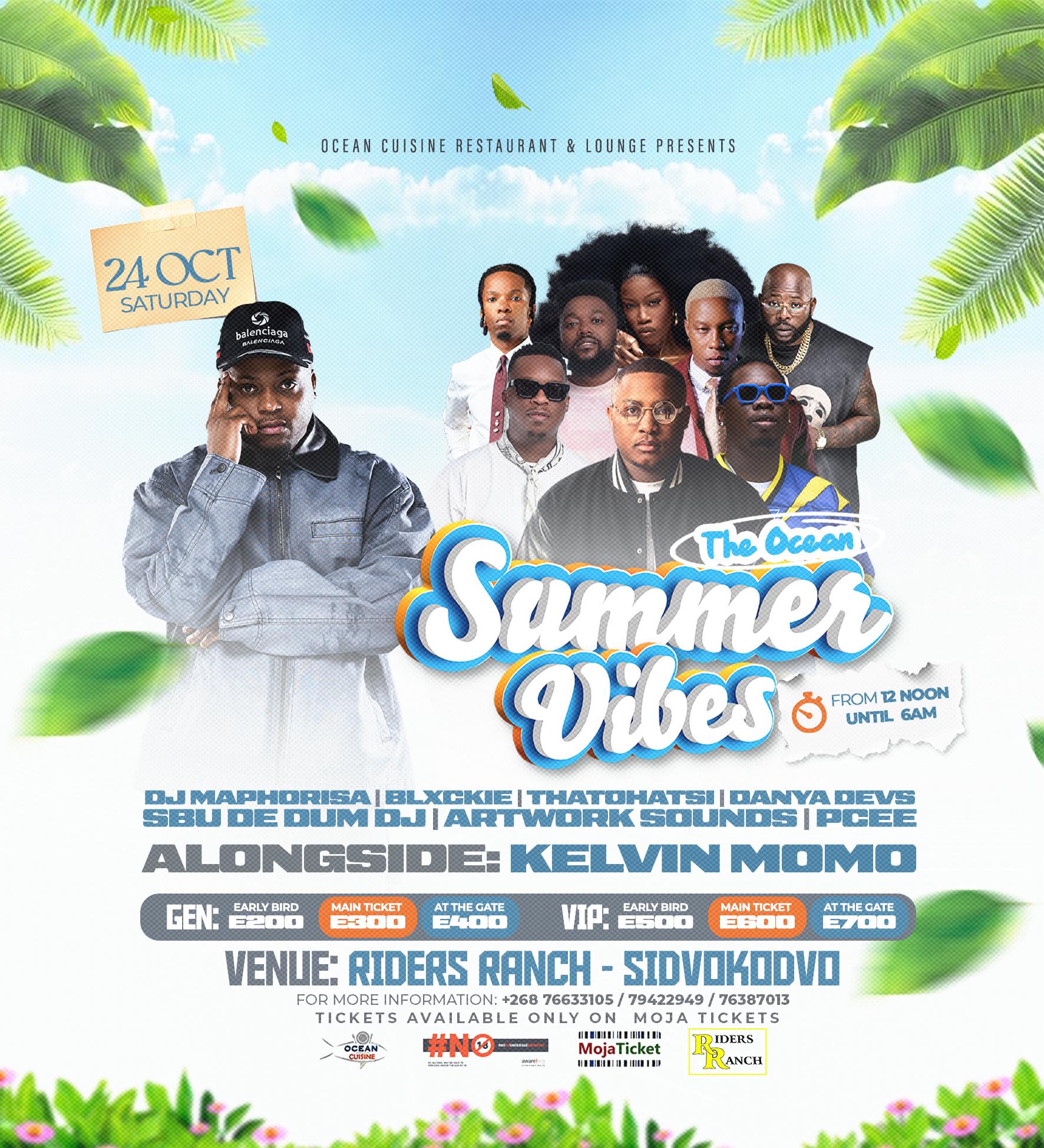 Sbu De DrumDj Facebook ad: THE OCEAN SUMMER VIBES