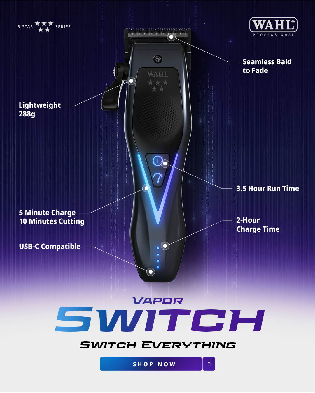 Wahl Professional UK Facebook ad