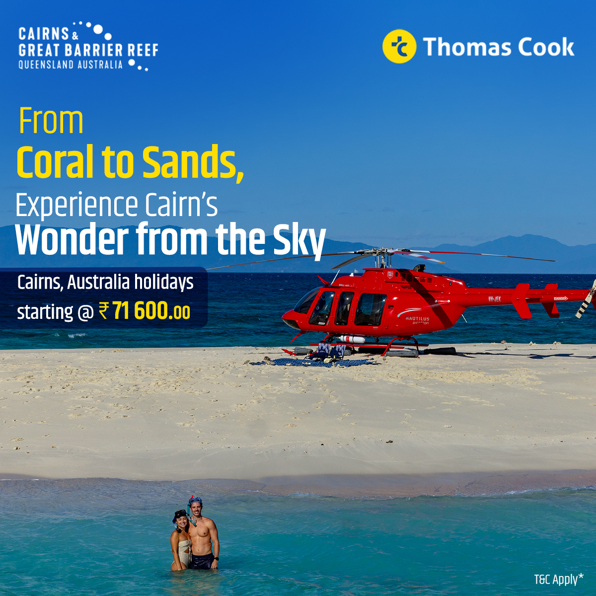 Thomas Cook India Facebook ad