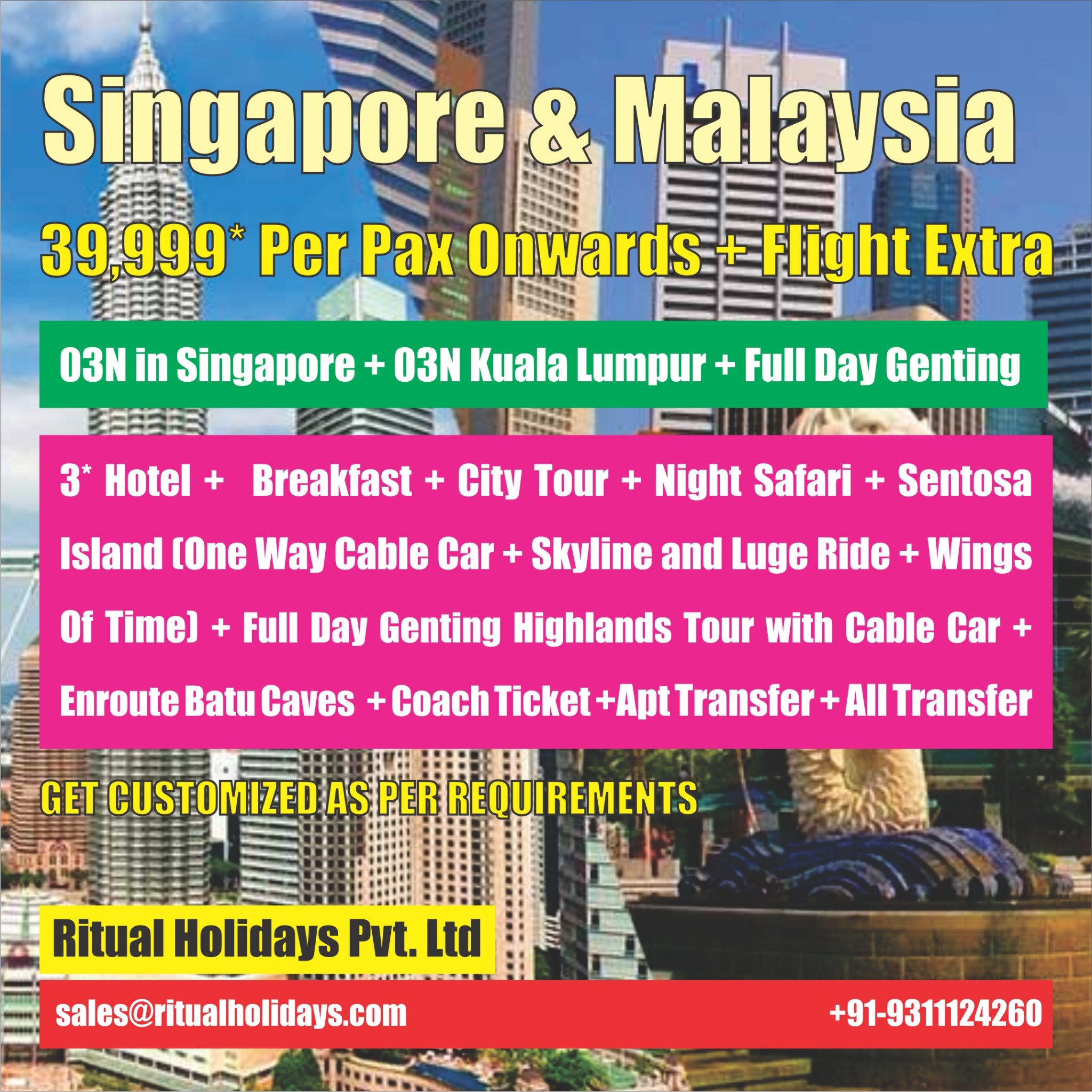 Ritual Holidays Pvt Ltd Facebook ad