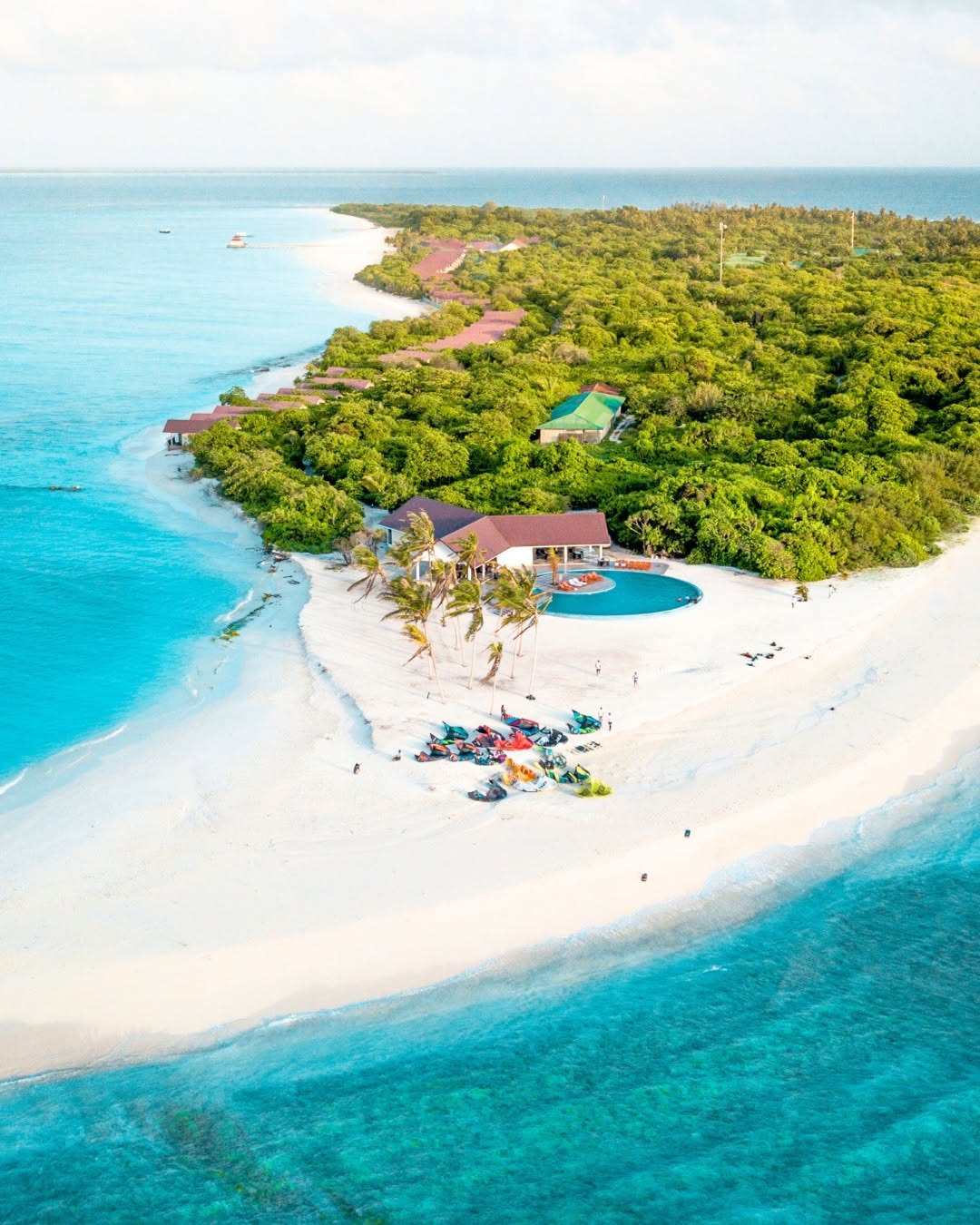 Hondaafushi Island Resort Facebook ad: Every Kind of Day. One Island.