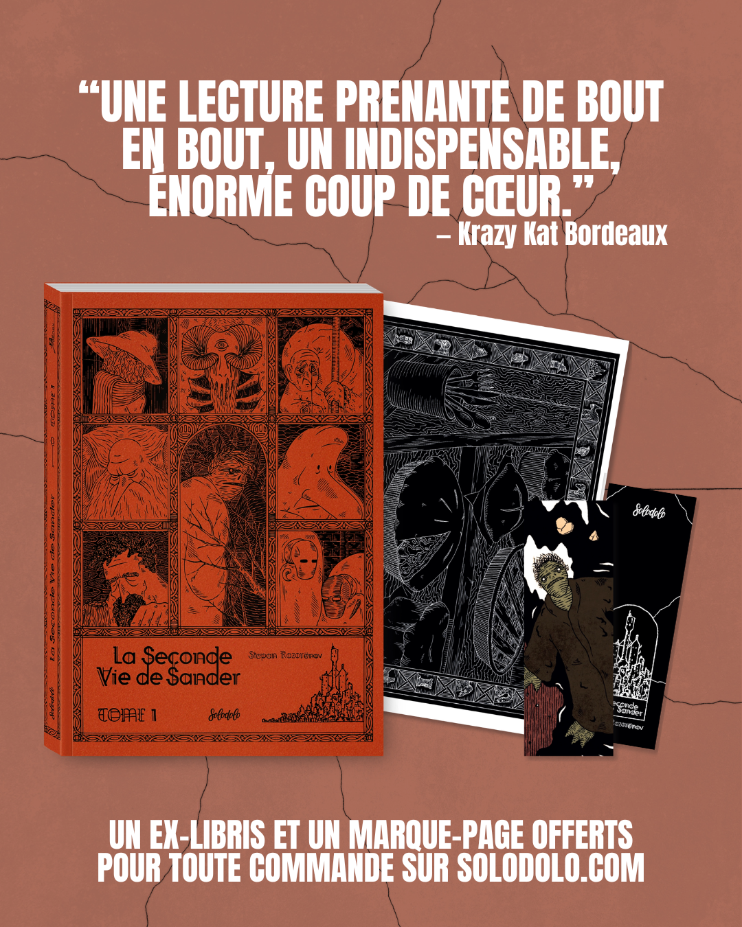 Solodolo Facebook ad: La Seconde Vie de Sander de Stepan Razorënov