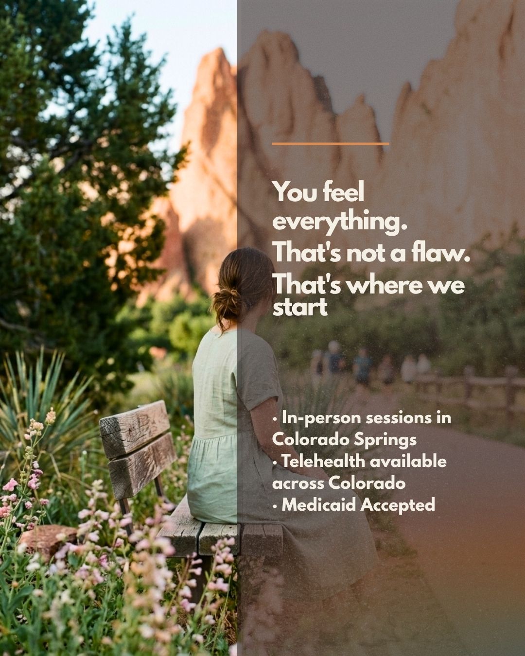 Rooted Rhythm Therapy and Parent Coaching Facebook ad from Jul 20, 2026
