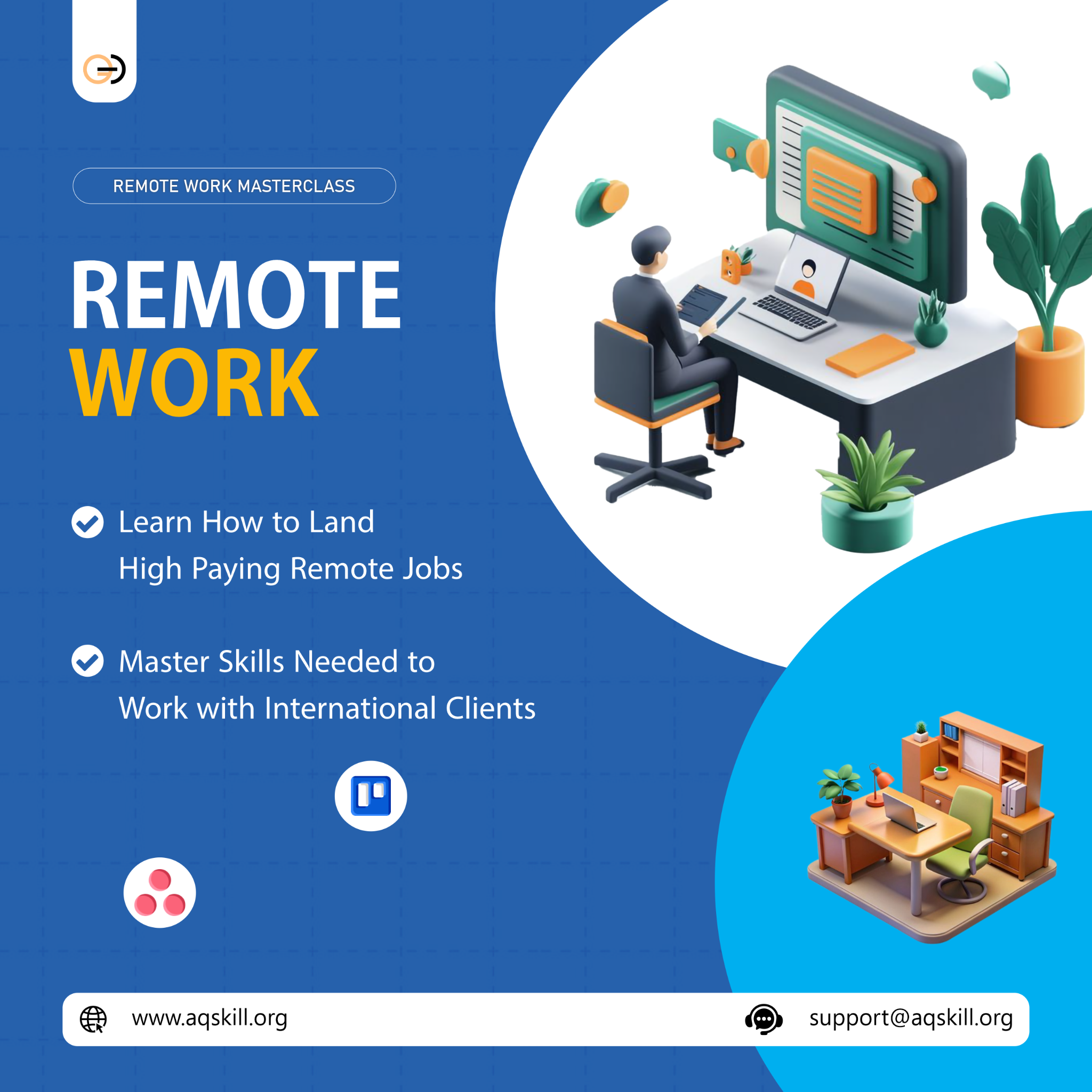 AQskill Facebook ad