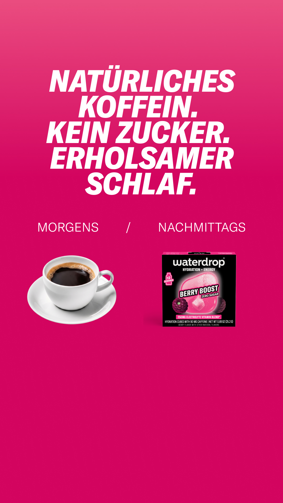 waterdrop Facebook ad
