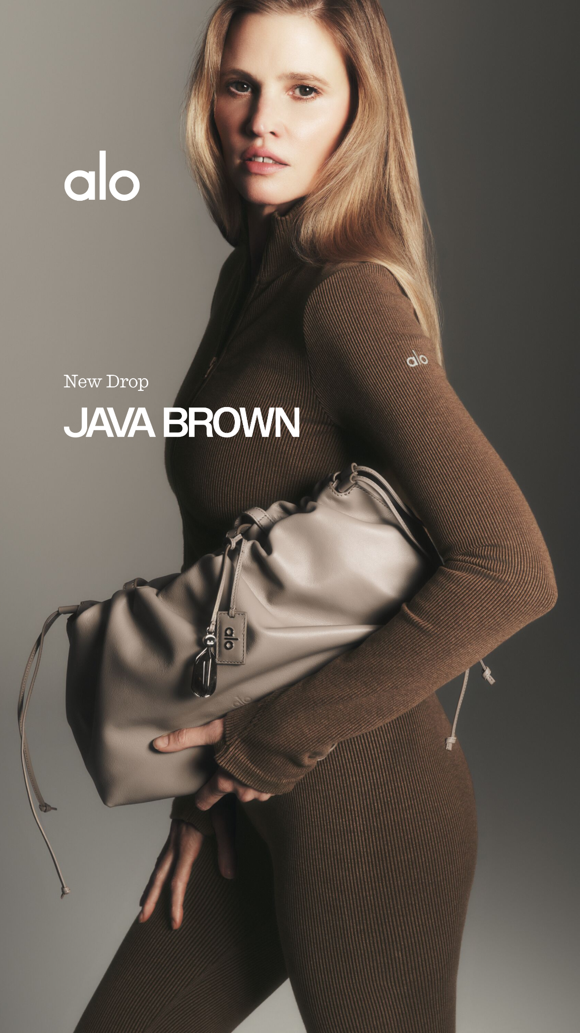 Alo Yoga Facebook ad: Java Brown