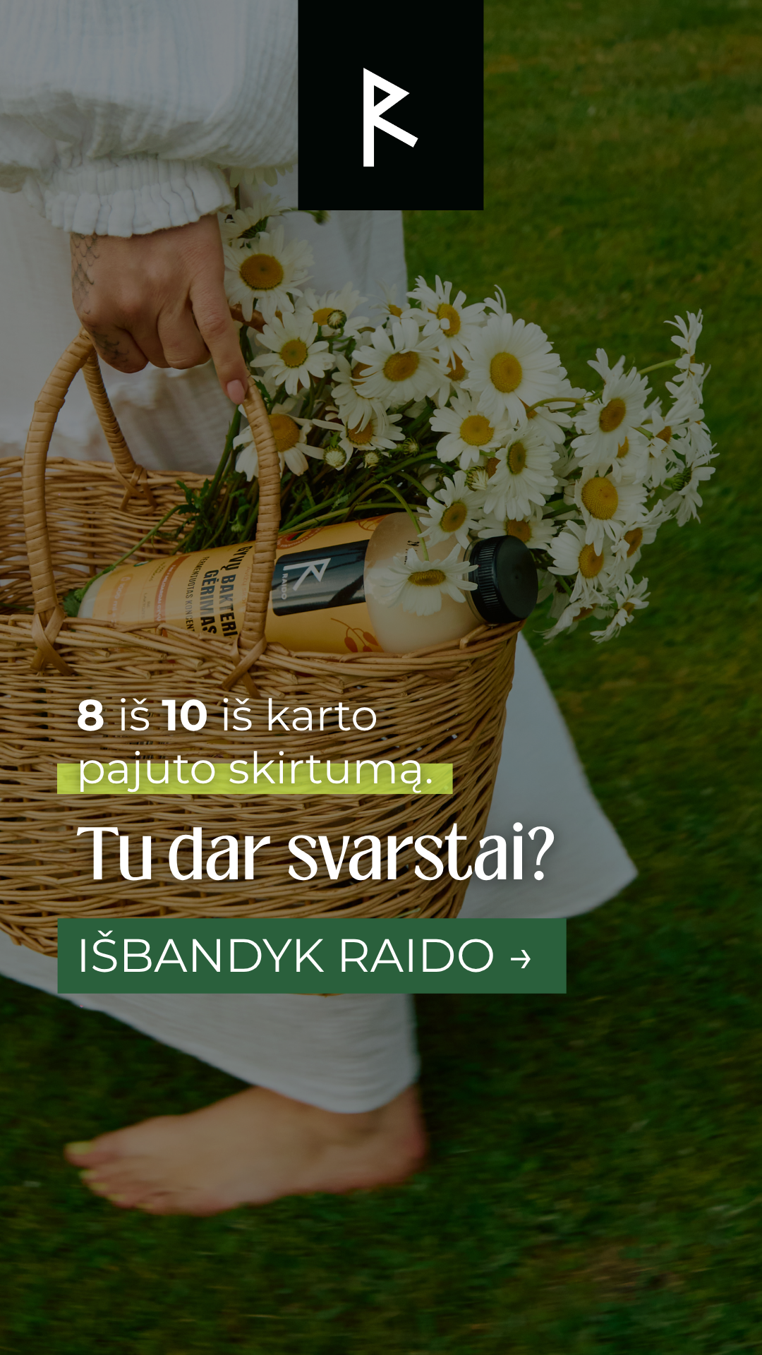 Raido.lt Facebook ad