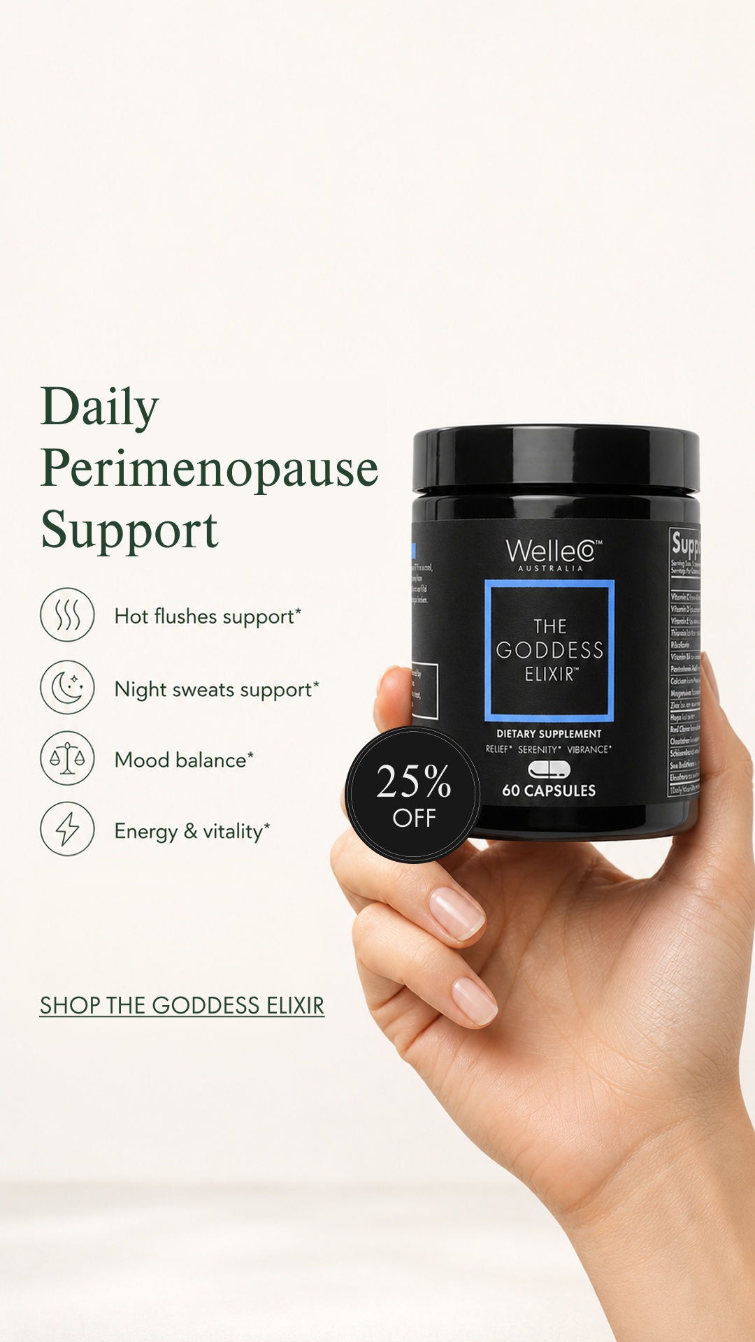 WelleCo Facebook ad