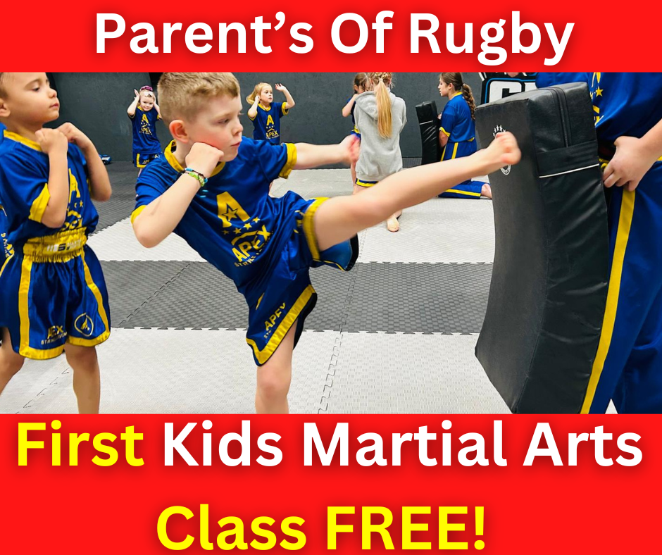 Apex Strike Academy Facebook ad: Give Your Child The Confidence To Conquer Anything!