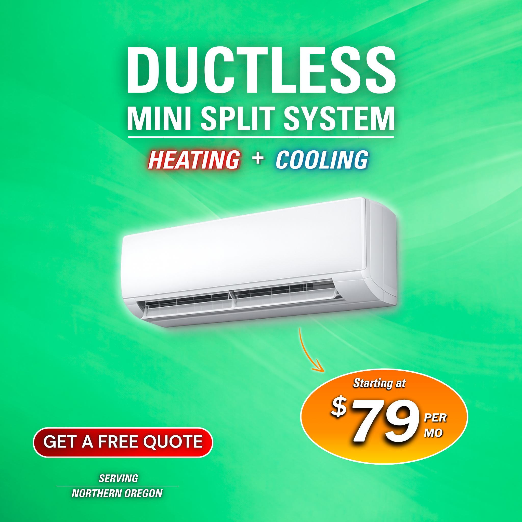 Essential Heating & Air Facebook ad