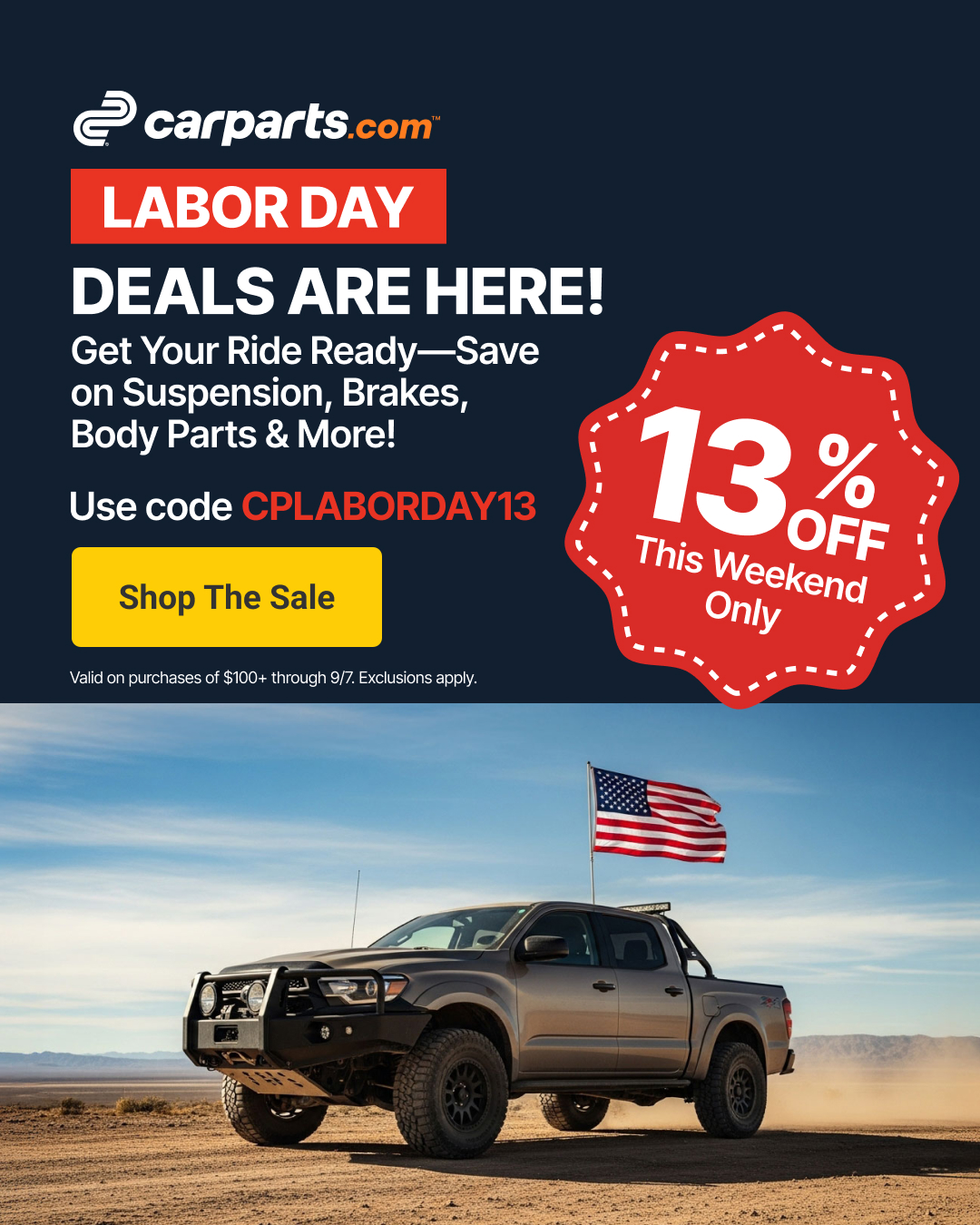 CarParts.com Facebook ad