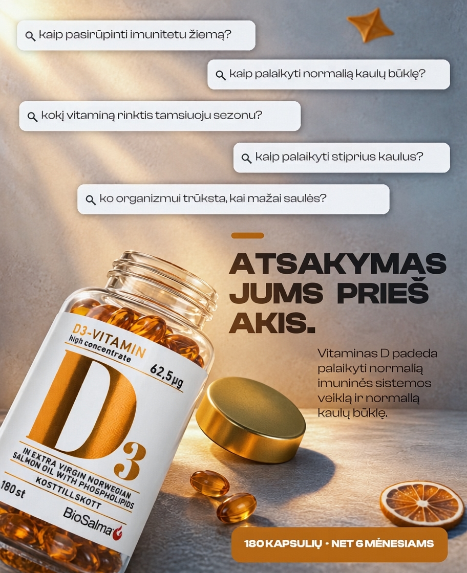 BioSalma Lietuva Facebook ad