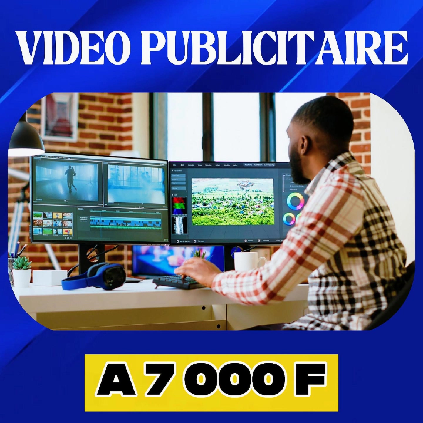 Az Othentic Group Sarl Facebook ad: SPOT PUB A 7000F