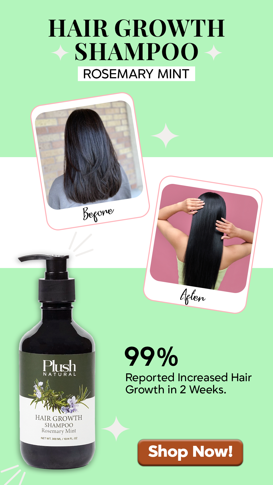 Plush Natural - Skin & Hair Care Products Facebook ad