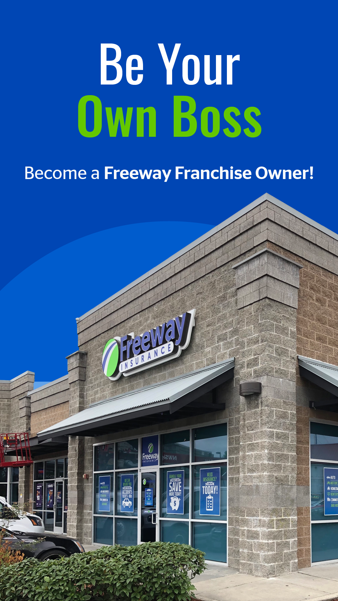 Freeway Insurance Facebook ad