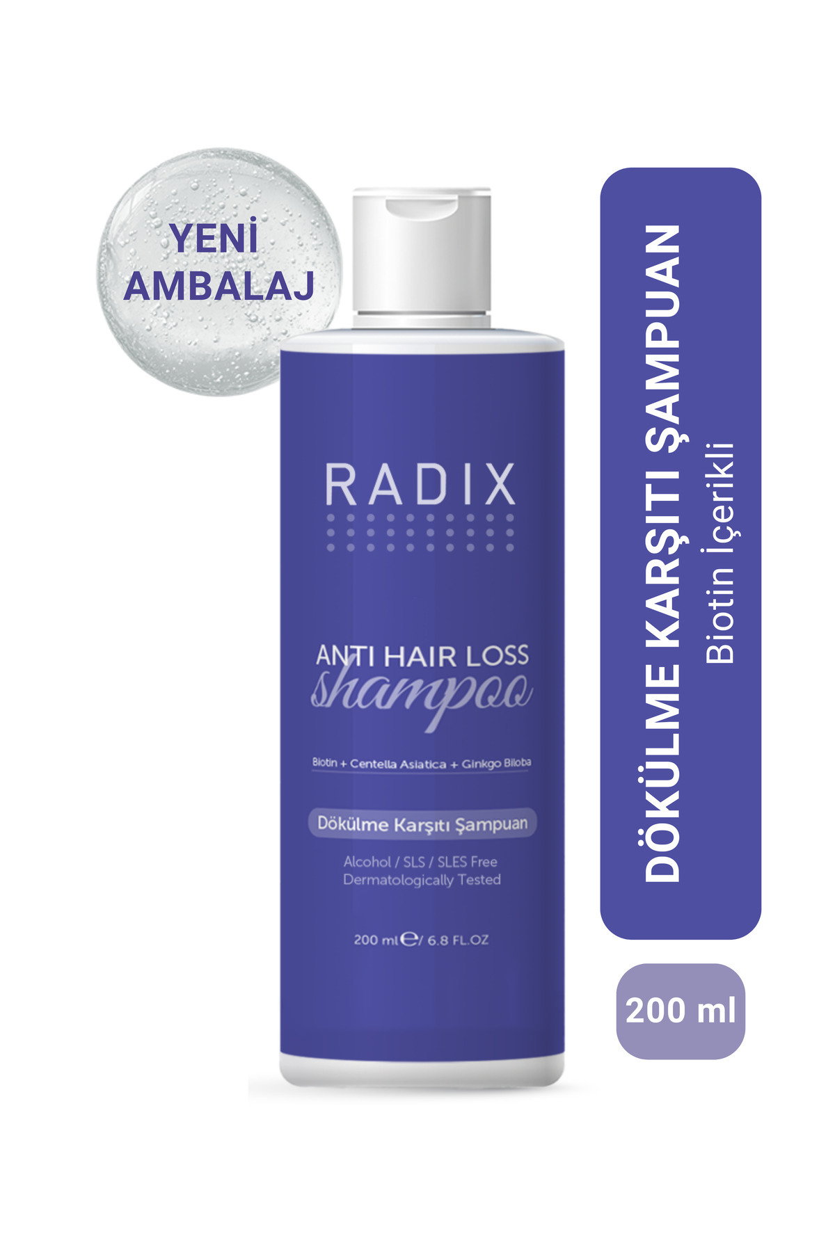 Radix Facebook ad: Dökülmeye Karşı Kanıtlanmış Etki