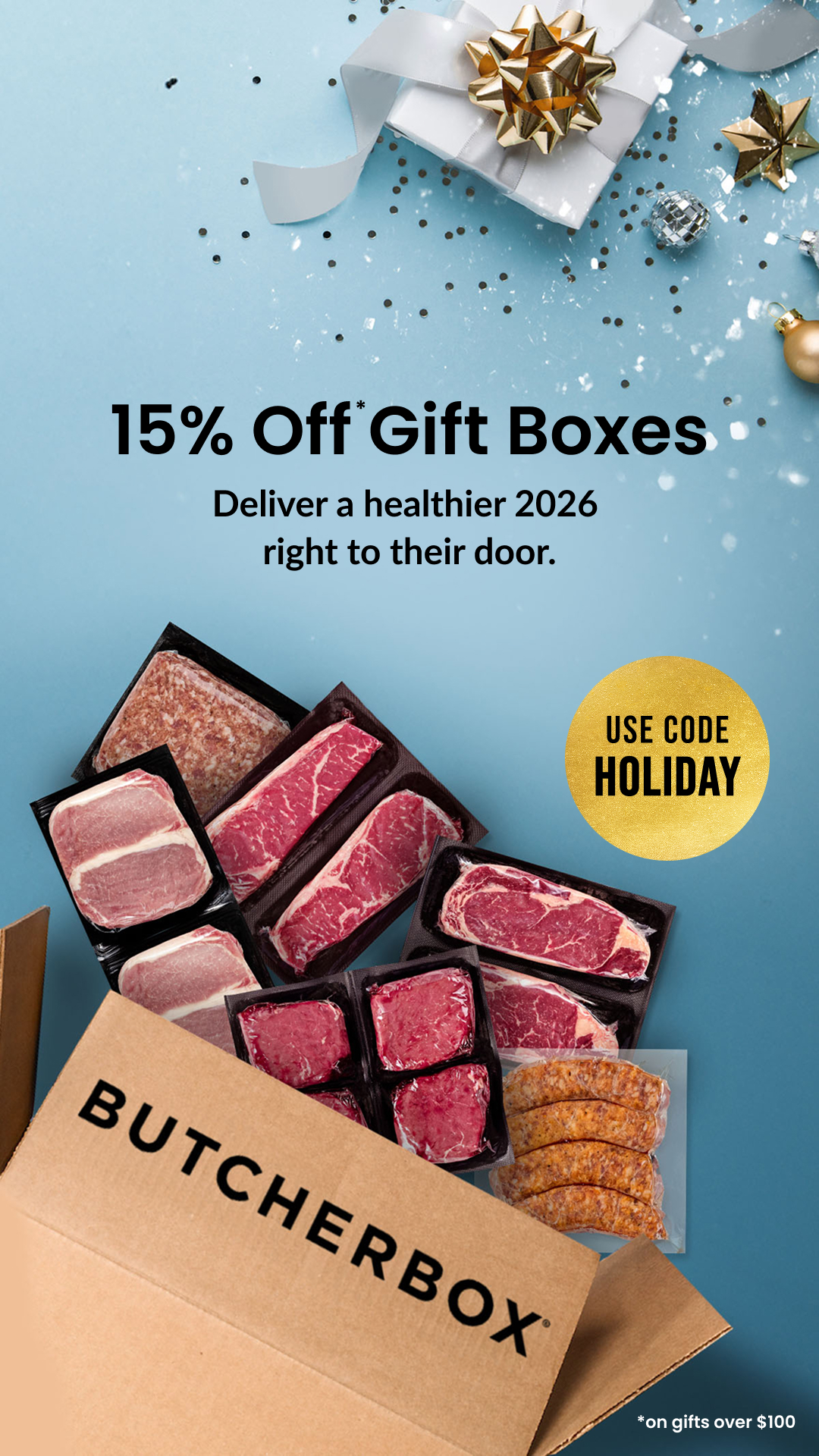ButcherBox Facebook ad