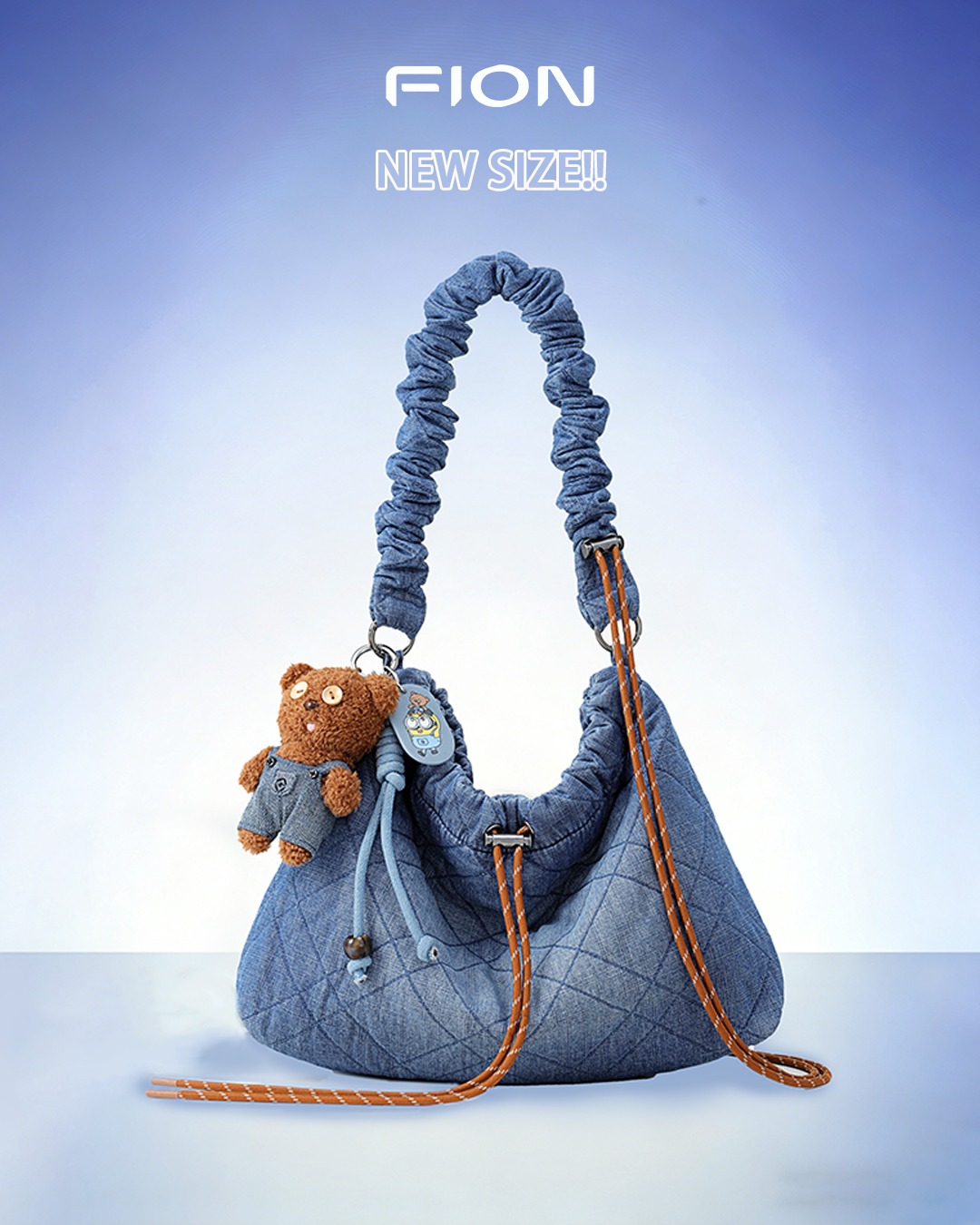 FION Facebook ad: New Arrival with cute cloud bags!