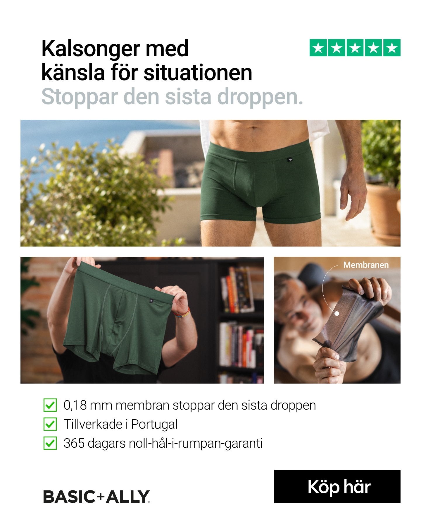 Basic+Ally Facebook ad