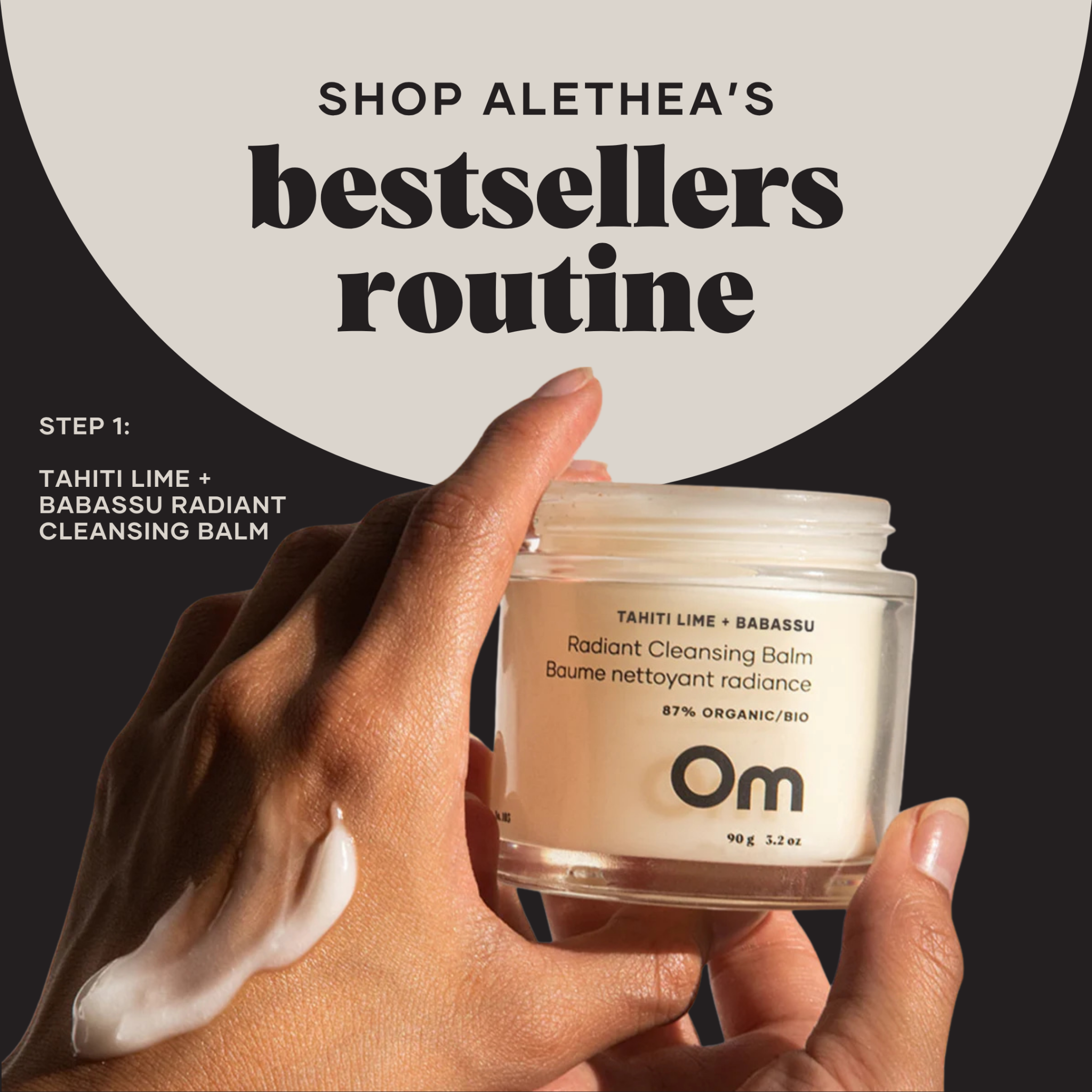 Om Organics Facebook ad