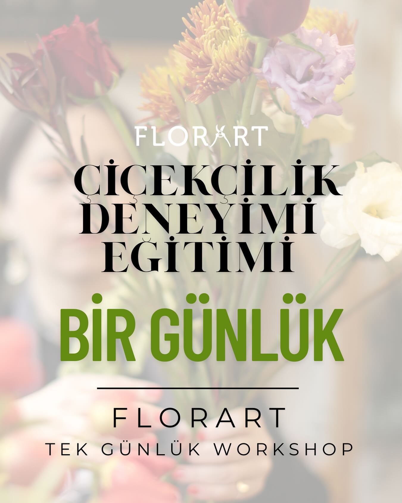 Florart Facebook ad: BİR GÜNLÜĞÜNE ÇİÇEKÇİLİĞİ DENEYİMLEYİN