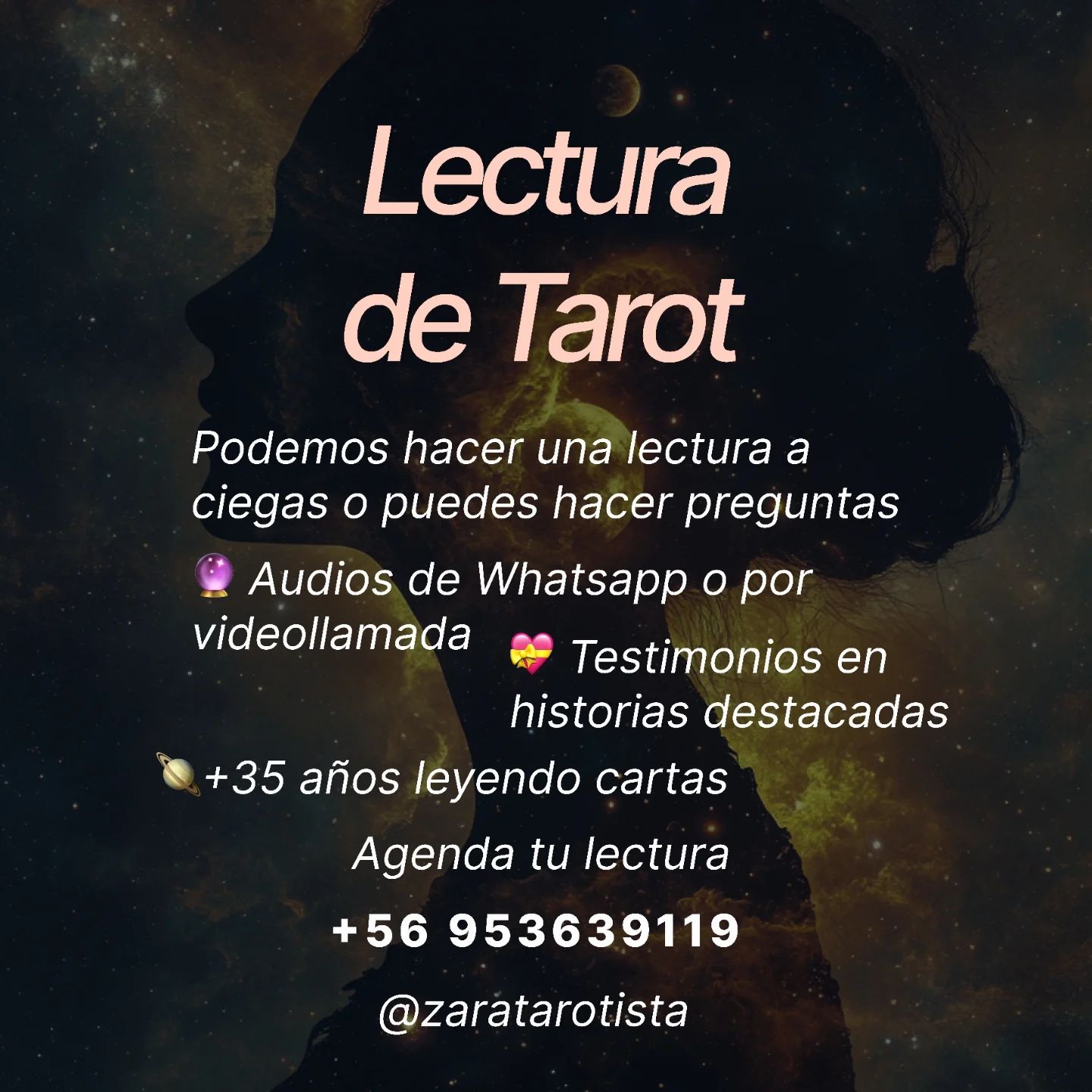zaratarotista Facebook ad: ¿Lista para descubrir los mensajes que el universo…