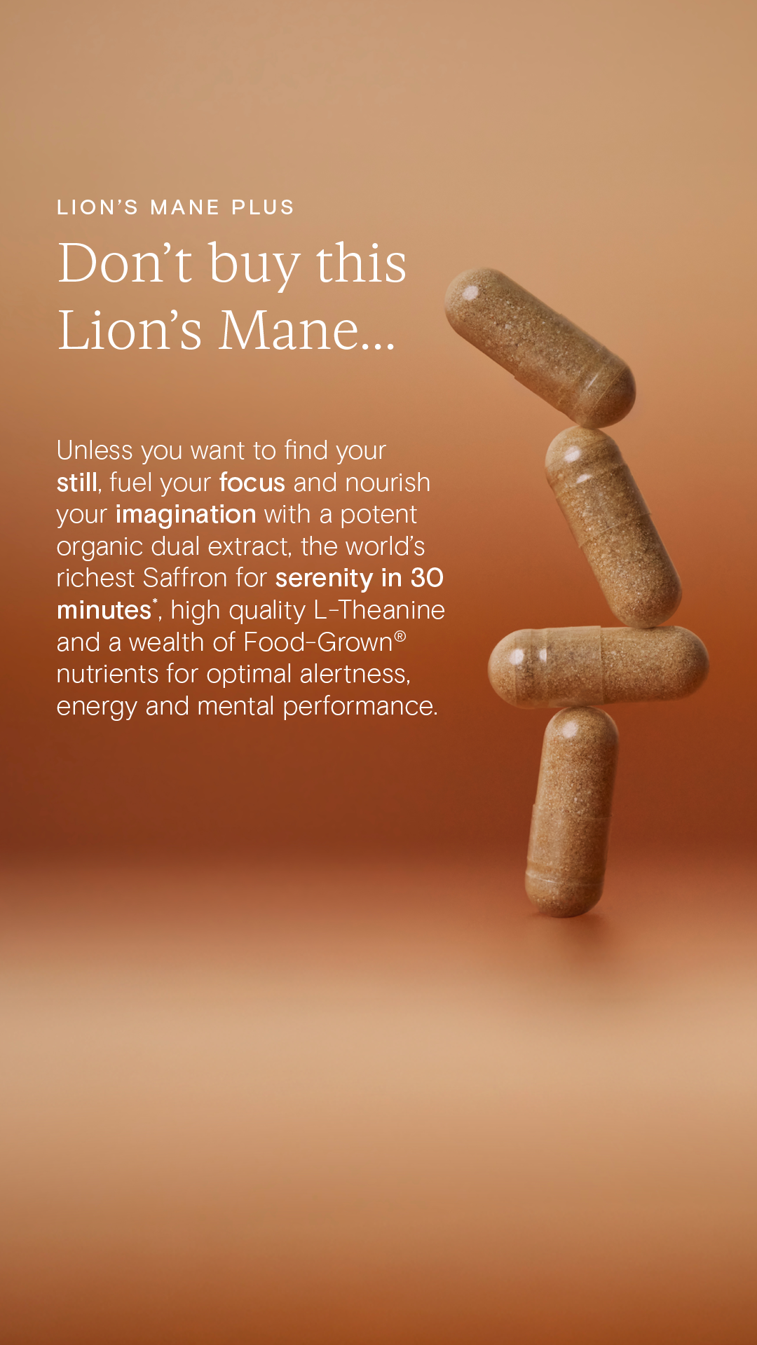 Wild Nutrition Facebook ad