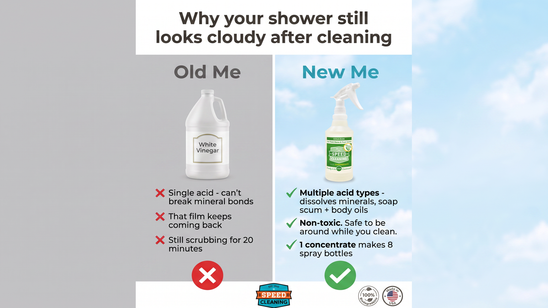 Speed Cleaning Facebook ad