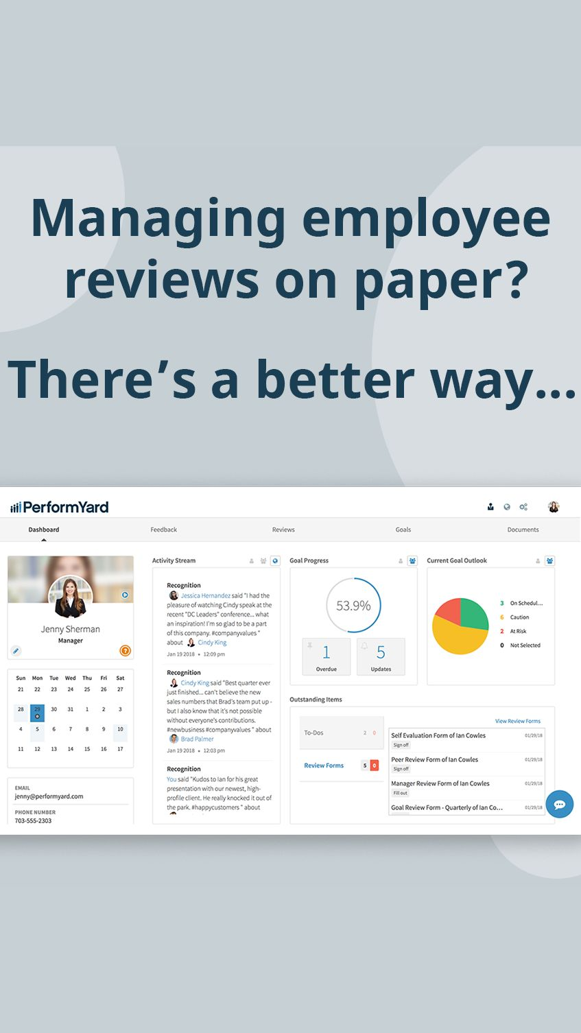 PerformYard Facebook ad: PerformYard: Modern HR Made Easy