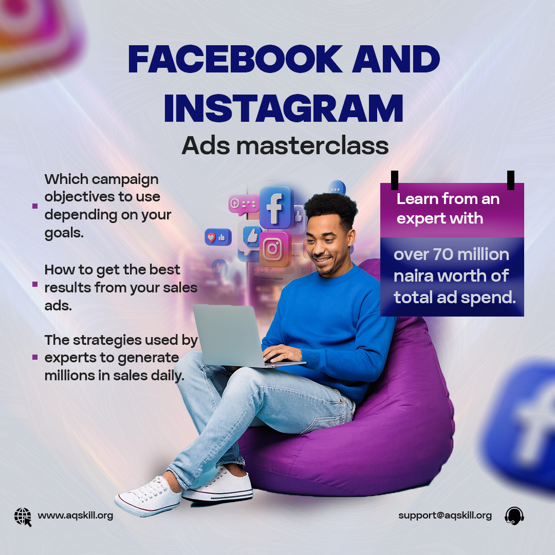 AQskill Facebook ad