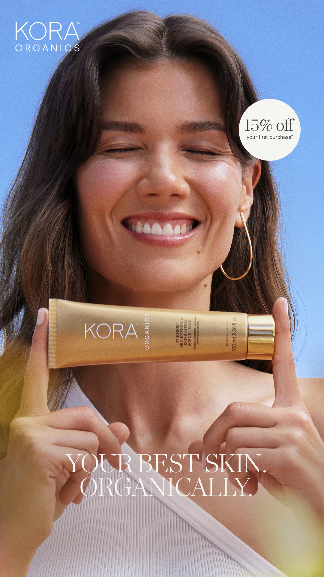 KORA Organics Facebook ad