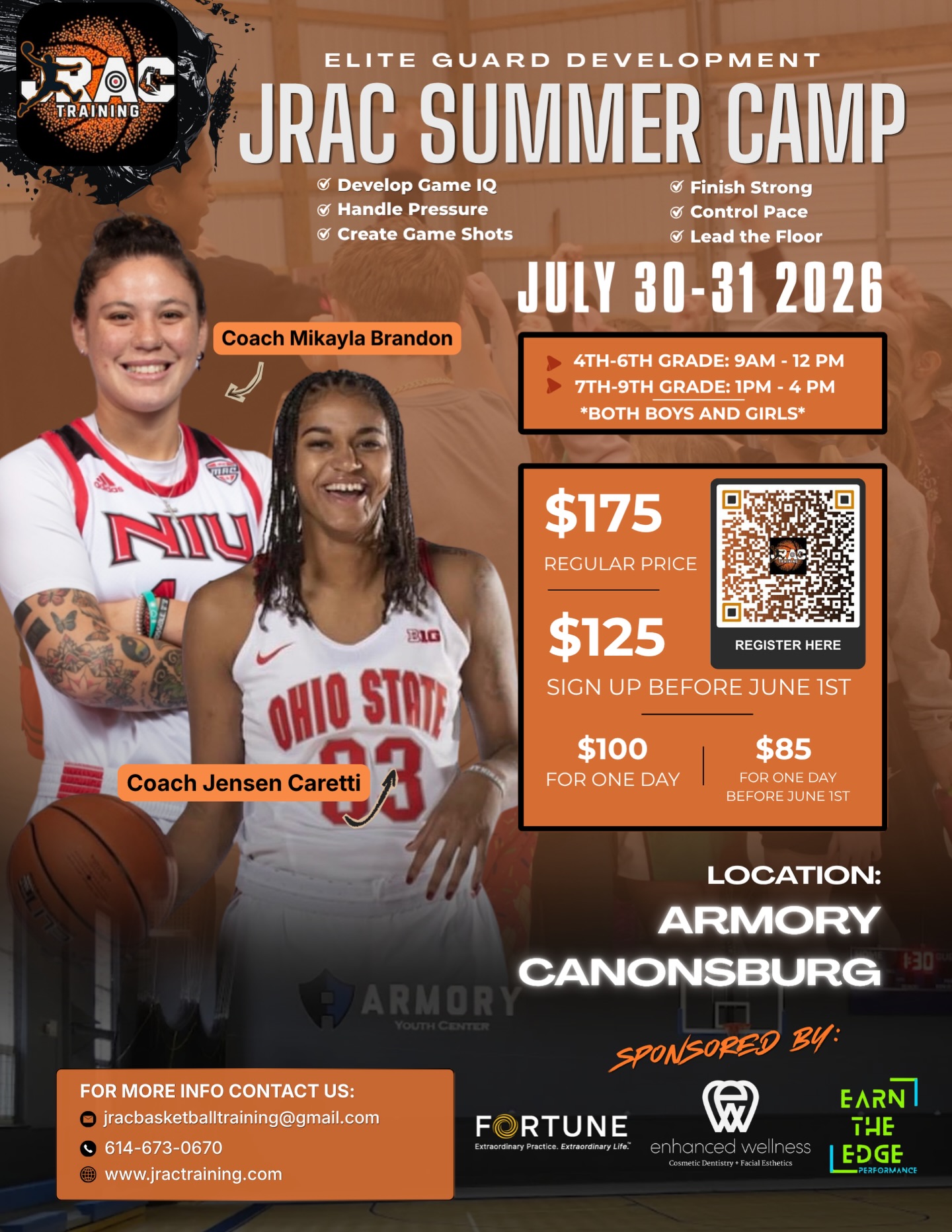 JRAC Basketball Training Facebook ad: Upcoming Events | JRAC Training LLC