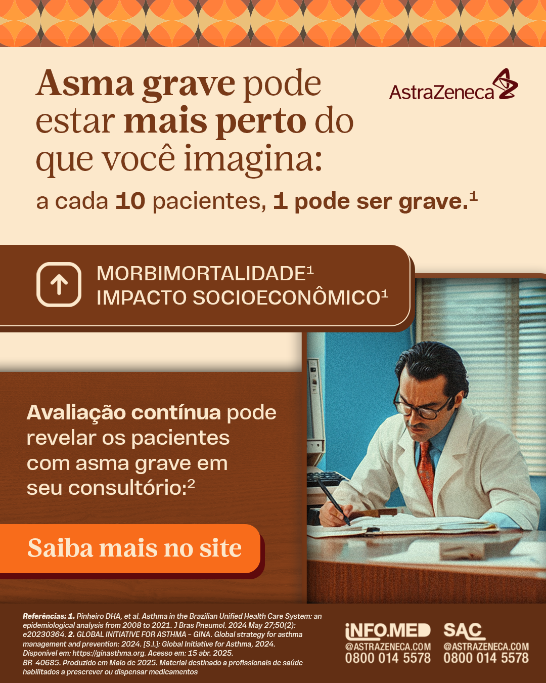 AstraZeneca Brasil Facebook ad: Asma grave pode estar mais perto do que você imagina